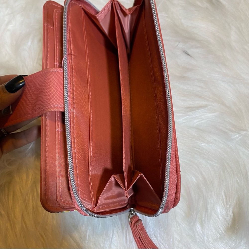 Striped Red Wallet - Picture 7 of 8